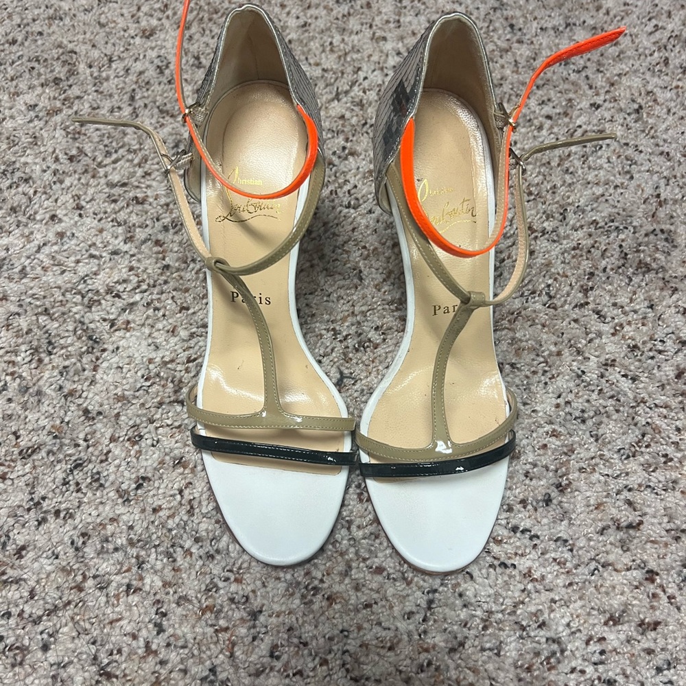 Authentic Christian louboutins 38.0